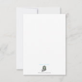 Teacher of the year 招待状 (裏面)