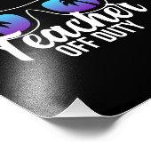 Teacher Off Duty Retired School Teaching Student G フォトプリント (角)