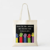 Teacher Personalize Budget Tote Bag トートバッグ (裏面)