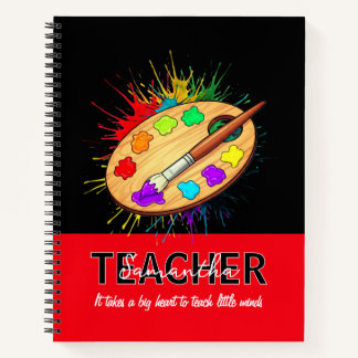 Teacher Personalized Name Phrase Notebook Gift ノートブック