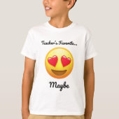 Teacher’s Favorite Maybe | Cheeky Student Tee Tシャツ (正面)