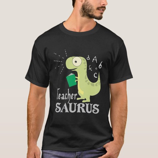TEACHER-SAURUS Tシャツ (正面)
