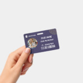 Teacher School Staff Photo ID Badge バッジ (手持ち)