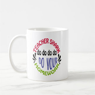 Teacher Shark Do Do Do Do Do - Coffee Mug コーヒーマグカップ