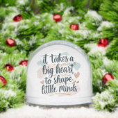 Teacher Snow Globe Gift – It Takes a Big Heart to  (クリスマス)