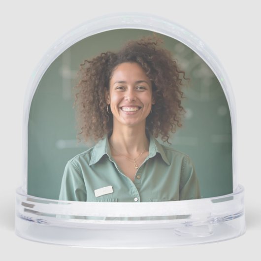 Teacher Snow Globe Gift – It Takes a Big Heart to  (裏面)