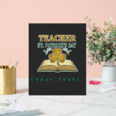 Teacher & Student Class of 2026 - 知識は光 アクリルサイン (ウェディング)