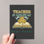 Teacher & Student Class of 2026 - 知識は光 アクリル招待状 (インサイチュ (ポータブル))