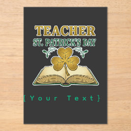 Teacher & Student Class of 2026 - 知識は光 アクリル招待状