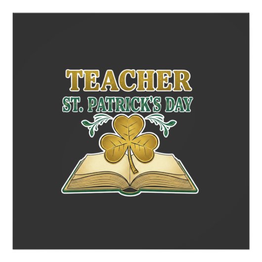 Teacher & Student Class of 2026 - 知識は光 フォトプリント (正面)