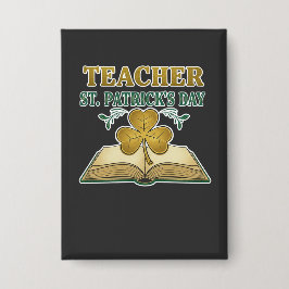 Teacher & Student Class of 2026 - 知識は光 缶バッジ