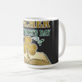 Teacher & Student Class of 2026 - Knowledge is Lig コーヒーマグカップ (正面右)