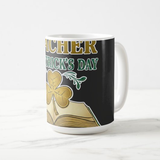 Teacher & Student Class of 2026 - Knowledge is Lig コーヒーマグカップ (正面右)