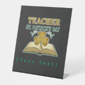 Teacher & Student Class of 2026 - Knowledge is Lig 台座サイン (正面)