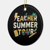 Teacher Summer Tour 2024 最終登校日 セラミックオーナメント (左)