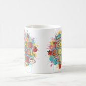 Teacher Survival Juice – Funny Coffee Mug for Teac コーヒーマグカップ (中央)