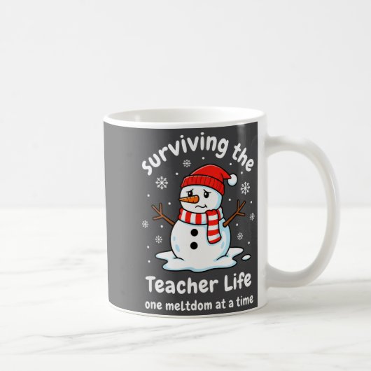 Teacher Surviving The Teacher Life, One Meltdown A コーヒーマグカップ (右)