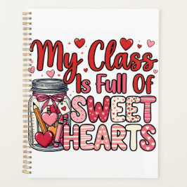 Teacher Sweet Heart Valentine's Planner プランナー手帳