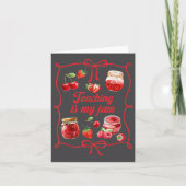 Teacher Teach Loves Insre Strawberry Teaching Is M カード (正面)