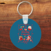 Teacher Teach Loves Insre Strawberry Teaching Is M キーホルダー (正面)