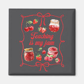 Teacher Teach Loves Insre Strawberry Teaching Is M マグネット (正面)