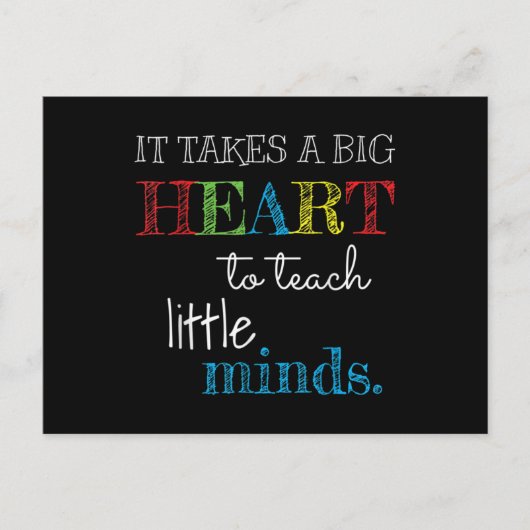 Teacher- Teacher Appreciation- Teacher ポストカード (正面)