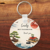 Teacher Thank You Gift | End of School Year キーホルダー (正面)