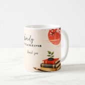 Teacher Thank You Gift | End of School Year コーヒーマグカップ (正面右)