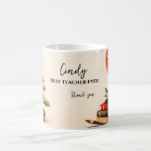 Teacher Thank You Gift | End of School Year コーヒーマグカップ (中央)