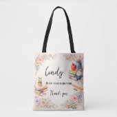 Teacher Thank You Gift | End of School Year トートバッグ (正面)