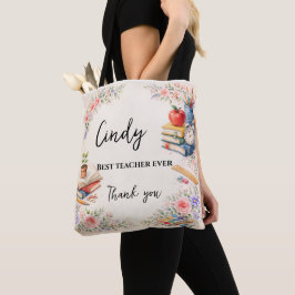 Teacher Thank You Gift | End of School Year トートバッグ