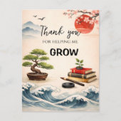 Teacher Thank You Gift | End of School Year ポストカード (正面)