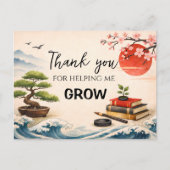 Teacher Thank You Gift | End of School Year ポストカード (正面)