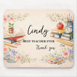 Teacher Thank You Gift | End of School Year マウスパッド