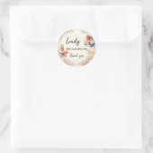 Teacher Thank You Gift | End of School Year ラウンドシール (バッグ)