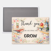 Teacher Thank You Gifts | End of School Year マグネット (正面/裏面)