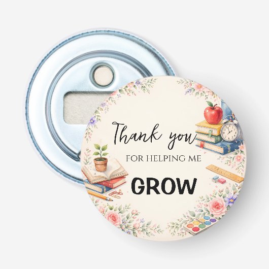 Teacher Thank You Gifts | End of School Year 栓抜き (正面)