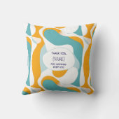 Teacher Thank You –  Personalized クッション (裏面)