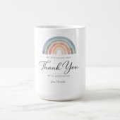 Teacher Thank You Rainbow Not All Heroes mug モーフィングマグカップ (中央)