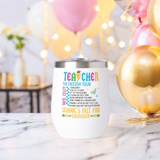 TEACHER The Freedom Tour Funny End of Year Teacher (バチェラーパーティー (回転後))