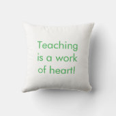 Teacher Throw Pillow – Thank You, Teacher! クッション (裏面)