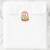 Teacher Tiny Human Tamer This My Circus My Monkeys スクエアシール (バッグ)