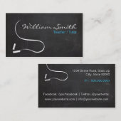 Teacher / Tutor Business card 名刺 (正面/裏面)