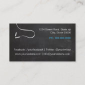 Teacher / Tutor Business card 名刺 (裏面)