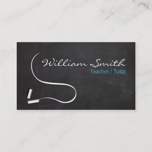 Teacher / Tutor Business card 名刺 (正面)