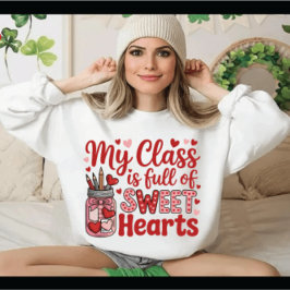 Teacher Valentine Sweet Hearts Tシャツ