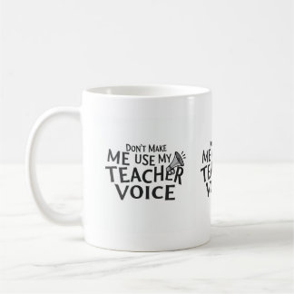 Teacher Voice Mug コーヒーマグカップ