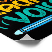 Teacher Voice Teacherlife Primary School Teacher  ポスター (角)