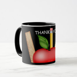 Teacher's Apple Custom Blackboard Mug マグカップ