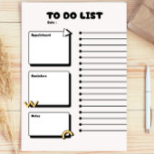 Teacher's Cute Gift , modern to do list planner ポストイット